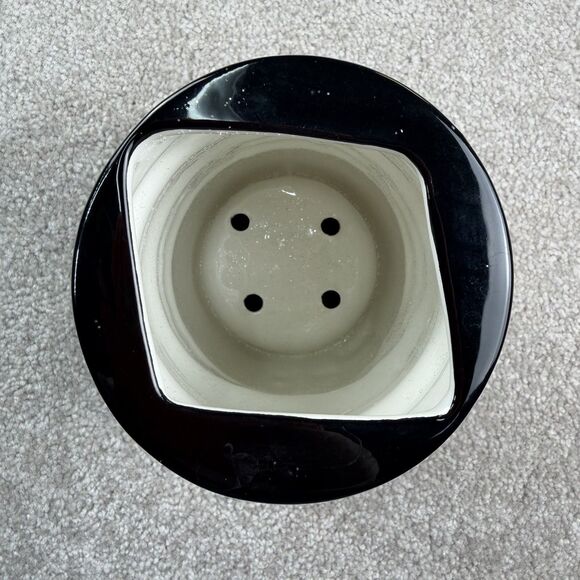 Bath & Body Works 2021 Glitter Happy Snowman Gentle Foaming Soap Holder - Picture 2 of 4